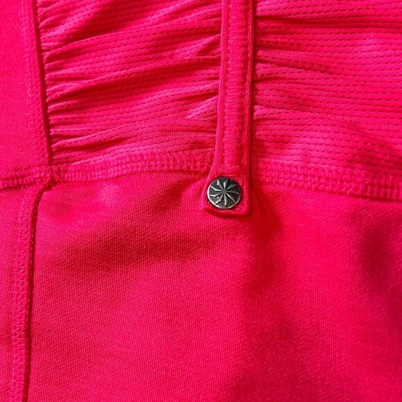 Athleta Red Half Zip Long Sleeve Pullover Shirt Women's Size XL 1605 - Picture 7 of 7